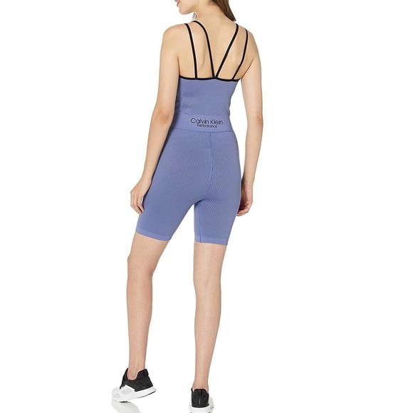 Calvin Klein Performance Womens Seamless Thick Rib Unitard Size XL - Picture 2 of 11